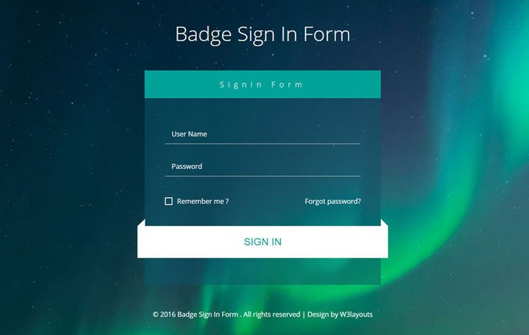 badge-responsive-sign-in-form