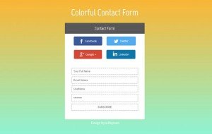 colorful-contact-form