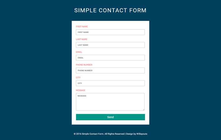 simple-responsive-contact-form