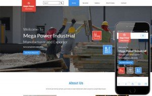 mega-power-industrial-bootstrap-template