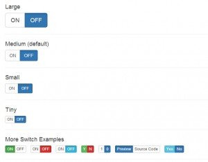 html toggle switch bootstrap