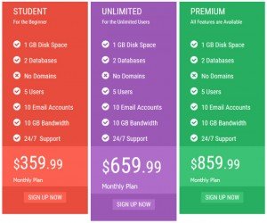 wordpress-pricing-table