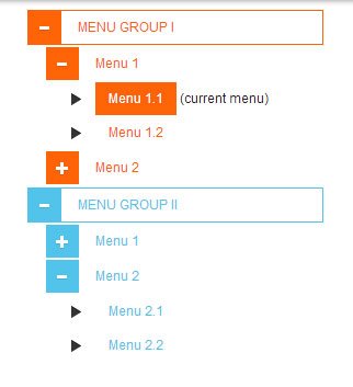 bootstrap-sidebar-menu-group-tree