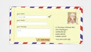 creative-envelope-contact-form-ui