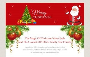 merry-christmas-newsletter-responsive-web-template