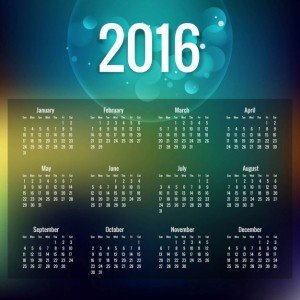 bokeh-2016-calendar-in-green-tones