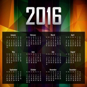 colorful-2016-calender-in-polygonal-style