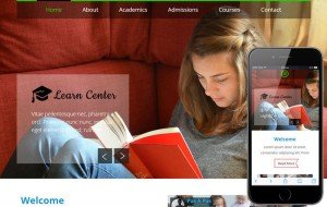 learn-center-bootstrap-education-template