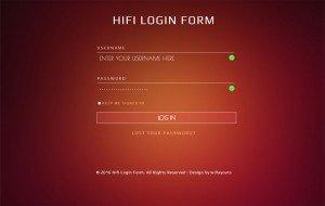 hifi-responsive-login-form