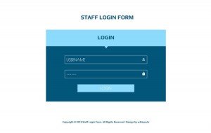 staff-login-form-widget