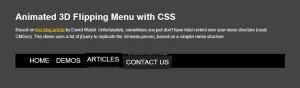 animated-3d-flipping-menu-with-css