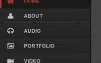 responsive-css3-side-navigation-menu