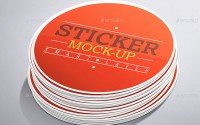 circle-sticker-mockup