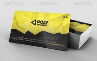 polygonal-business-card