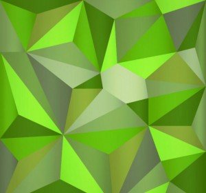 triangle-green-polygonal-background
